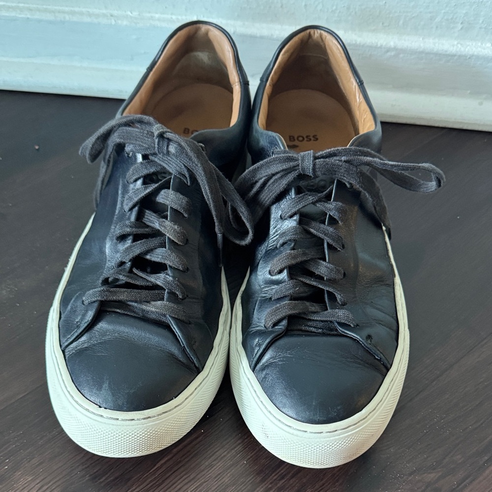 Navy Hugo Boss Gary Sneaker 42 US 9